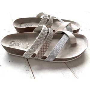 Circus by Sam Edelman Shoes - CIRCUS BY SAM EDELMAN OAKLEY FOOTBED SANDALS SZ 7 Circus by Sam Edelman Shoes - CIRCUS BY SAM EDELMAN OAKLEY FOOTBED SANDALS SZ 7